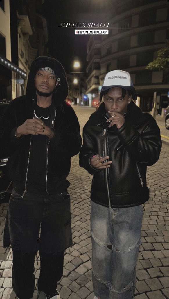 abazwhyllzz's tweet photo. Shallipopi linked up with smuuv yesterday,what are they cooking?👀👀 Plutonians we feast soon🪐

https://t.co/GRiN3YJf7Y