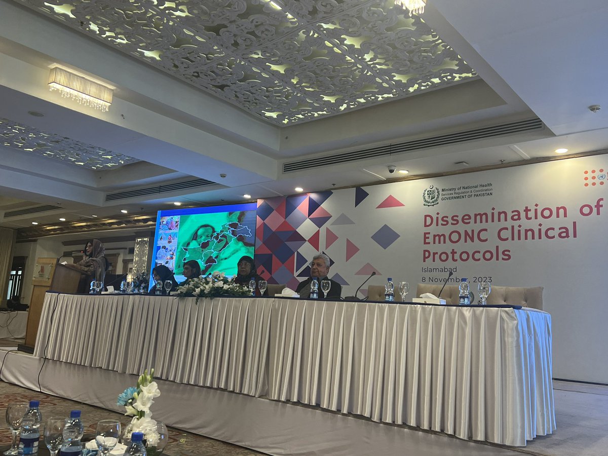 To achieve SDGs by 2030 clinical protocols for EmONC are updated and disseminated by Mo NHRCS and UNFPA in Islamabad. Privileged to be a part of protocols and guidelines representing AKUH at National level <a href="/AKUGlobal/">Aga Khan University</a>