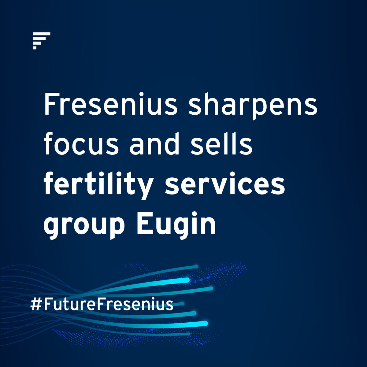 📢#Fresenius sharpens focus and sells fertility services group Eugin to global fertility group IVI RMA (a KKR portfolio company) and GED for up to €500 million including earn-outs. Read the full investor news here: fresenius.com/investor-news