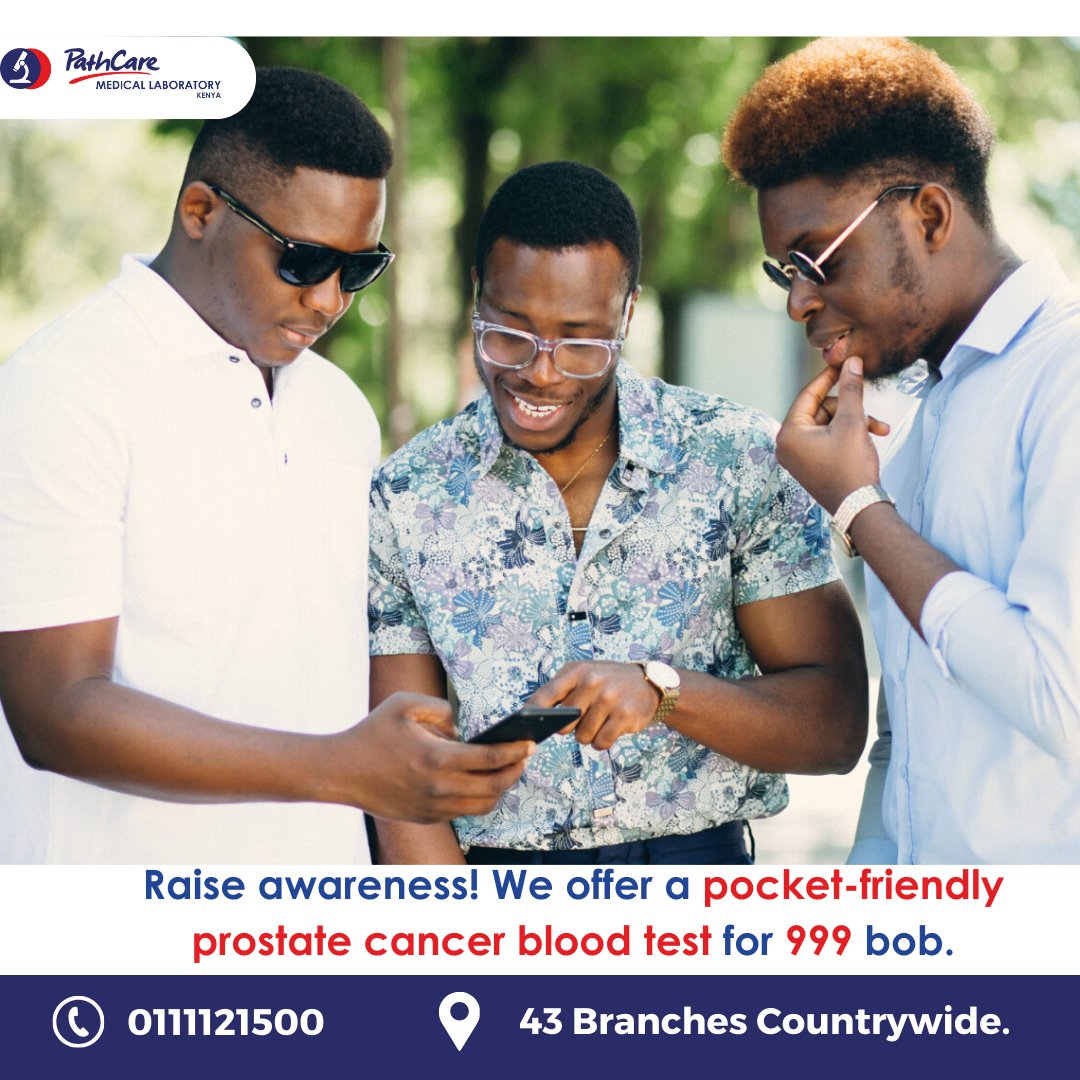 Muthonikate1's tweet photo. Finding Prostate cancer at an early stage (before symptoms appear) may help decrease the chance of dying from it or from it Causing severe damage.Get Tested today
#MenAgainstProstateCancer
Pathcare
@PathcareKenya https://t.co/vtICEa9PqU