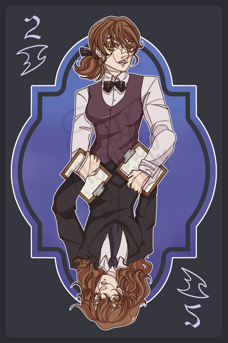 SoupMonarchArt's tweet photo. Another card to add to the deck! Yuri as the two of spades!

#villaintokillascards #villaintokill #fanart #customcarddeck https://t.co/1Oc1Xv6NhH