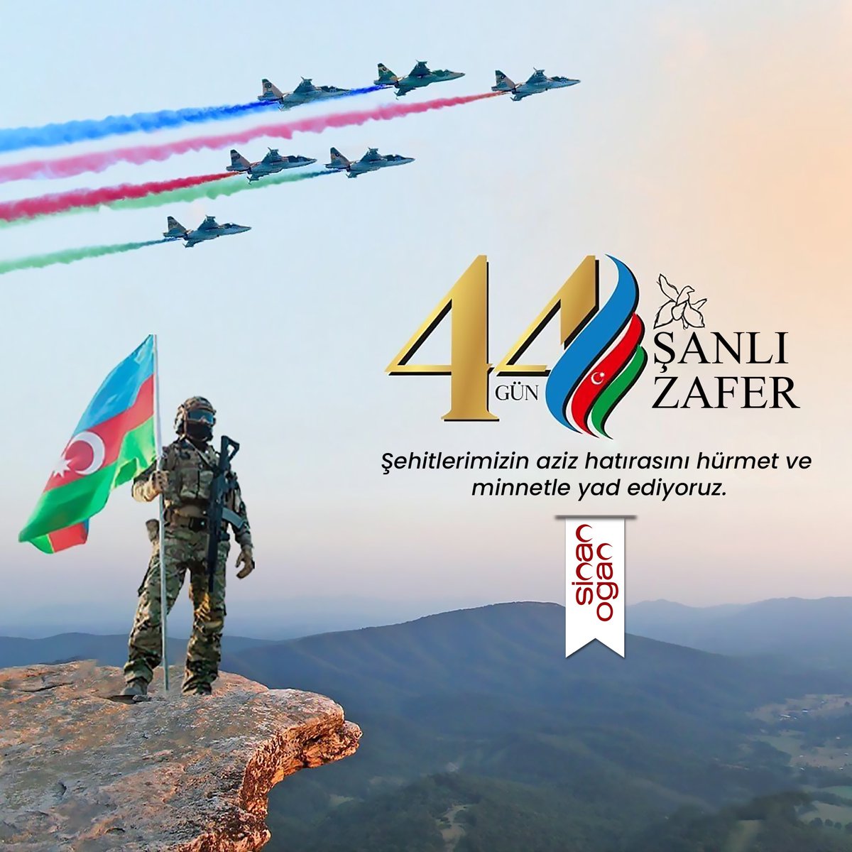 8 Kasım Azerbaycan’ın #ZaferGünü kutlu olsun. Bu Zafer Türk’ün zaferidir, Türk dünyasının zaferidir. 🇹🇷🇦🇿
#Azərbaycan #ZəfərGünü