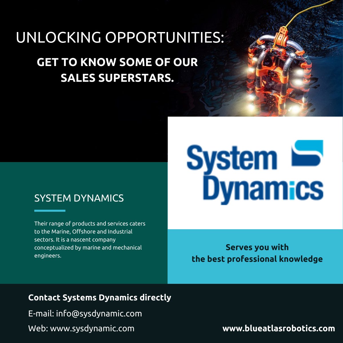 BAR_Robotics's tweet photo. ⚙️System Dynamics is here to cater to the Marine, Offshore, and Industrial sectors. This innovative company, conceptualized by marine and mechanical engineers, provides a unique set of products and services. Ready to unlock opportunities in these fields?🌐 #UnlockingOpportunities https://t.co/DKpmbrlFCx