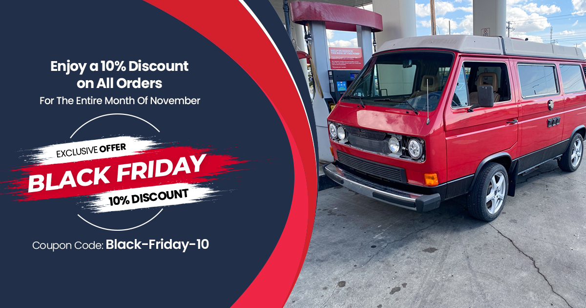 For November, we're offering a 10% discount on all our top-notch products. 

Just use code 'Black-Friday-10' at checkout and gear up for the drive of your life.

#BlackFridaySale #SpecialisedParts #AutoUpgrades #CustomizeYourRide #BlackFridayDeal