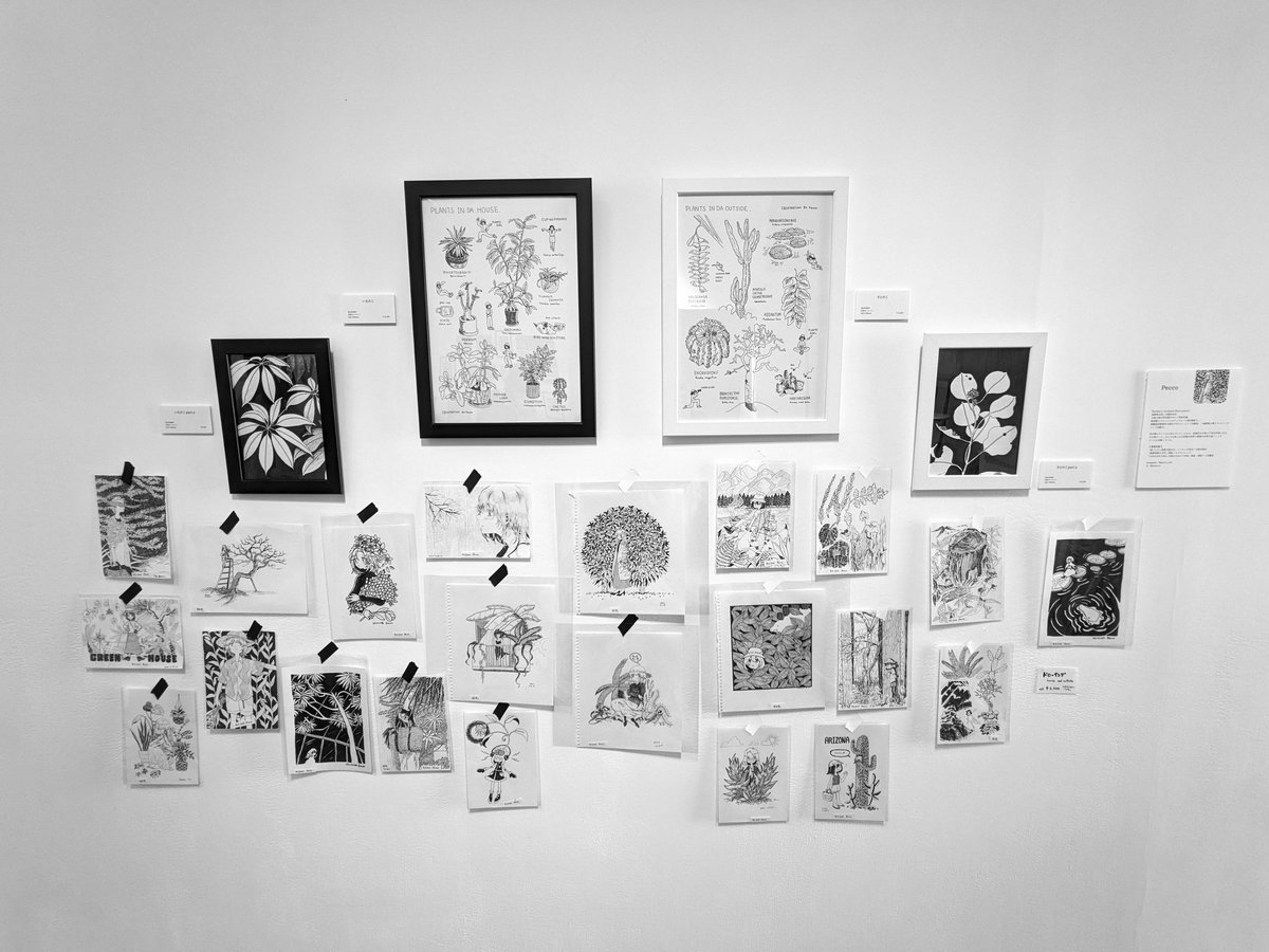 \🎨グループ展のお知らせ/
今日からになります！
《 Botanical+ 》
2023.11/8[水]-11/13[月]
12:00-20:00
初日15:00から/最終日18:00まで
イロリムラ 89α
〒530-0016 大阪市北区中崎1-4-15
🚶中崎町駅から約3分

土日(11/11-11/12)の午後、在廊予定です！SNSに上げてた過去の産物もあります！