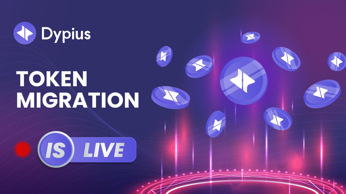🚀 Exciting news! The DYP Migration is now LIVE! 🌐

Calling all DYP holders on Ethereum, BNB Chain, and Avalanche – it's time to migrate your tokens to the new DYP v2.  Join us on this journey to embrace these exciting enhancements.

Access the migration page here: