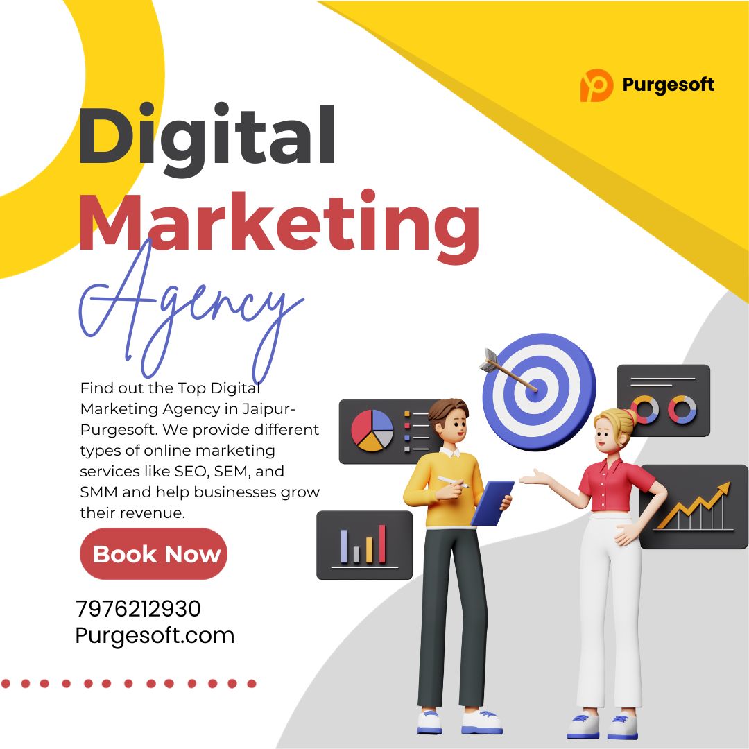 purgesoftware's tweet image. Visit now the Top Digital Marketing Agency in Jaipur-&quot;Purgesoft&quot;. Achieve your marketing goals and increase your business revenue with the help of online marketing services, leverage services like #SMM, #SEO, #SEM, and others at Purgesoft. Visit now at (Purgesoft.com)