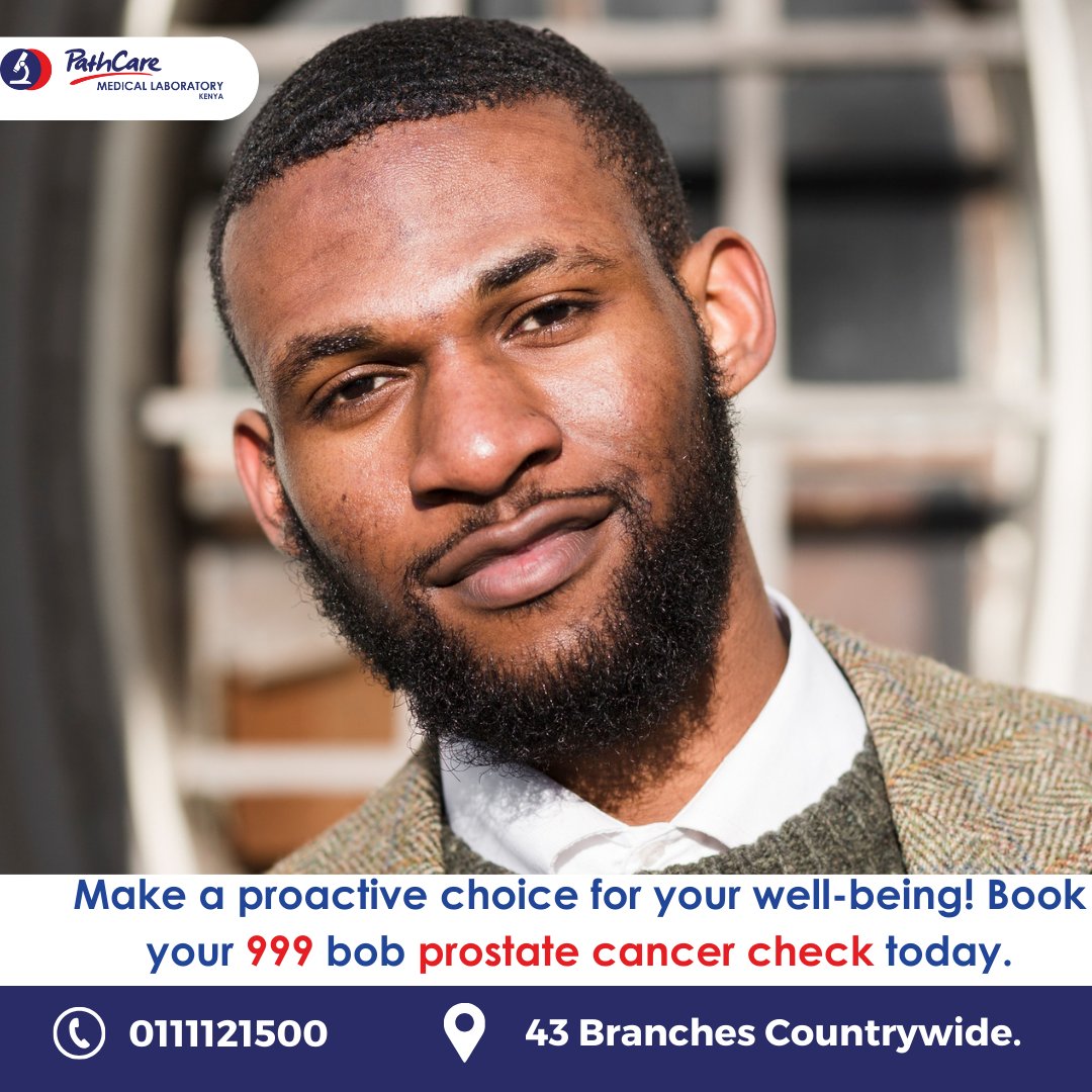 Shedrack_KE's tweet photo. Make sure you understand that Prostate Cancer can leave you barren as a man but there's treatment to it if detected earlier.
#MenAgainstProstateCancer
Pathcare https://t.co/4xzxZgjDta