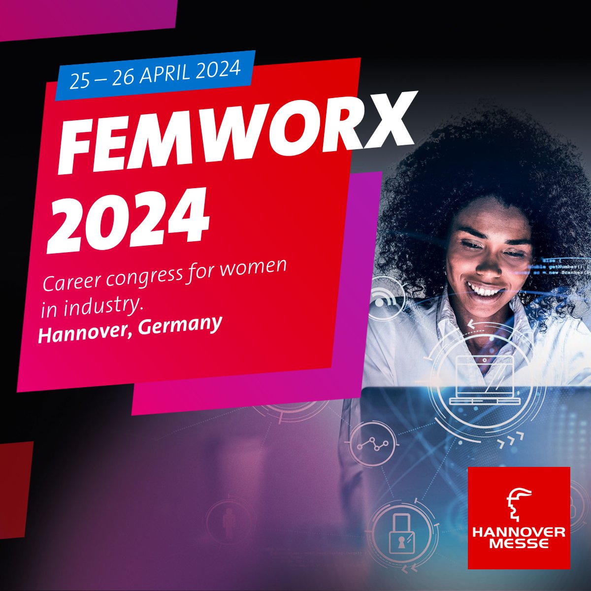 🆕WomenPower becomes FEMWORX - Career congress for women in industry. Now on two days! 💜🥳

We have decided to stop sending posts on twitter. Please follow us on Instagram or LinkedIn! #femworx

More info➡ fcld.ly/qbvobt3