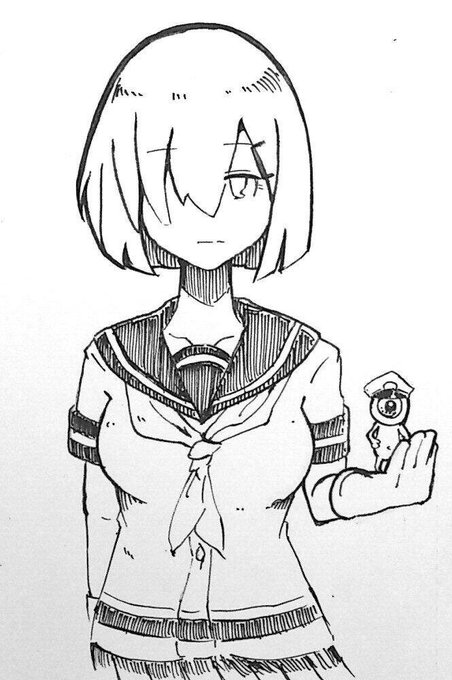 大昔に描いた目玉の提督というのがありまして… 