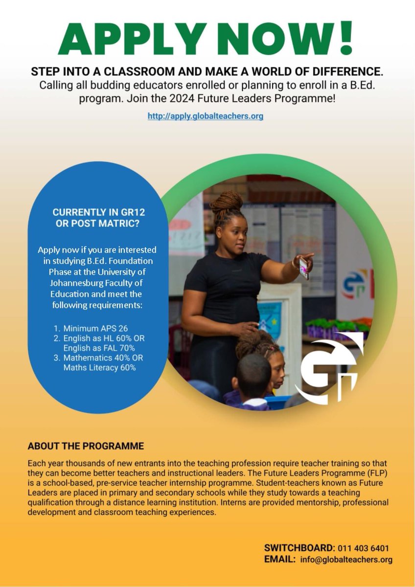 EduFacultyUJ's tweet image. 📢 Exciting Opportunity for Future Teachers! 
#InternshipProgramme #Share
