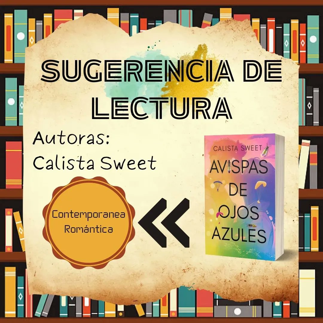 CALISTASWEET8's tweet photo. Posted @pilasdelibros 🅰🆅🅸🆂🅿🅰🆂 🅳🅴 🅾🅹🅾🆂 🅰🆉🆄🅻🅴🆂
Autora: Calista Sweet
Instagram: @calistasweetescritora
Género: Romántica, contemporánea
Disponible en digital
¡¡YA DISPONIBLE EN PAPEL!!
#leeresdeguapas #bookobsessed #readerforever #librosymáslibros https://t.co/wH5b1C86bd