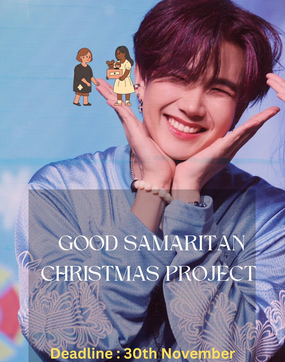 ✨THE GOOD SAMARITAN CHRISTMAS PROJECT🌲 

This X-MAS let's share luve with others in Biu's name. Click a photo of your ACT OF SERVICE and dm it to me. I will compile it into a journal and ship to Biu as a gift. Let's show him how he influenced us 💙. 
#BuildJakapan #Beyourluve+