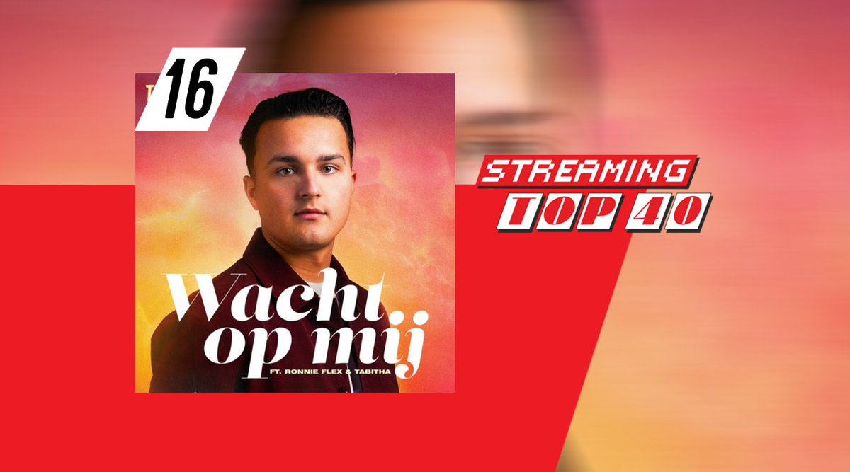 Wacht Op Mij van Trobi, <a href="/RonnieFlex2907/">Ronell Plasschaert</a> en <a href="/Tabithamusik/">Tabitha</a> is de hoogste nieuwe in de Streaming Top 40. Bovenaan is Si No Estás van Iñigo Quintero voor de vierde week de nummer 1 &gt; top40.nl/hitlijsten-nie…