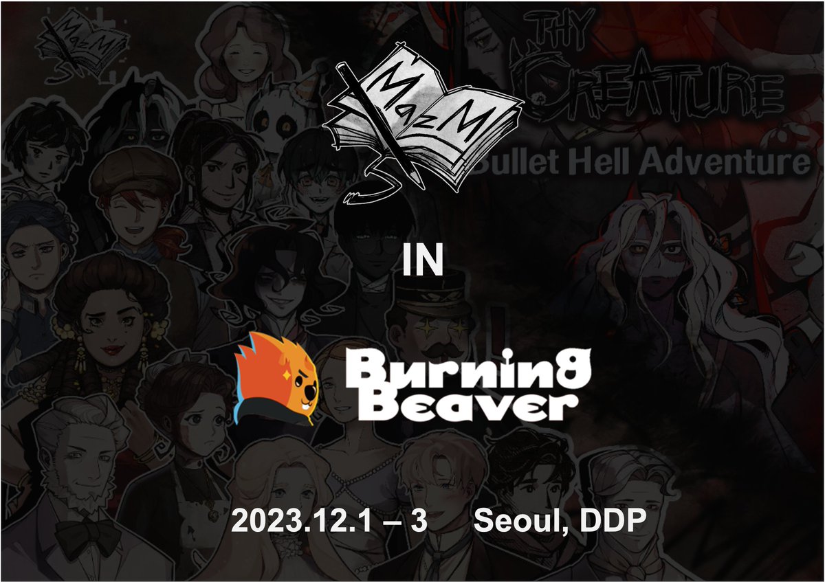 MazM will be participating in Burning Beaver. We are preparing a special time for MazMians in Seoul as well, so please look forward to it!😄 MazM이 버닝비버에 참가합니다. 서울에서도 MazMian들과 함께 할 수 있는 시간을 준비중이니 많이 기대해 주세요!😄 #MazM #버닝비버