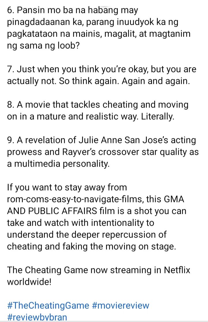 JustChloe012's tweet photo. #TheCheatingGame
#TheCheatingGameOnNetflix https://t.co/Xq1CYHSBhb