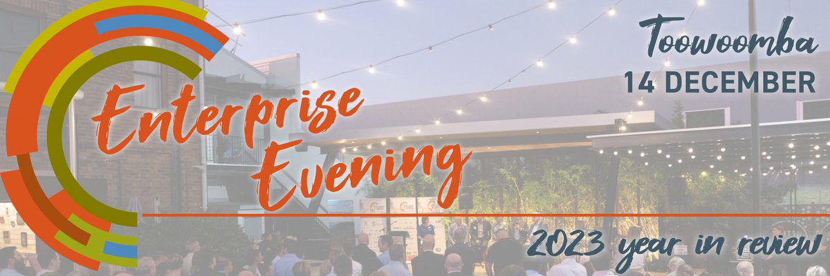 TSBE (@tsbenterprise) on Twitter photo Join us for our last Enterprise Evening of 2023. With guest speakers, Toowoomba Region Mayor Geoff McDonald, and the Western Downs Region Mayor Paul McVeigh. Get tickets here:
tsbe.com.au/december_enter…
<a href="/toowoombaregion/">Toowoomba Region</a> <a href="/WesternDownsRC/">WesternDownsCouncil</a> Join us for our last Enterprise Evening of 2023. With guest speakers, Toowoomba Region Mayor Geoff McDonald, and the Western Downs Region Mayor Paul McVeigh. Get tickets here:
tsbe.com.au/december_enter…
<a href="/toowoombaregion/">Toowoomba Region</a> <a href="/WesternDownsRC/">WesternDownsCouncil</a>