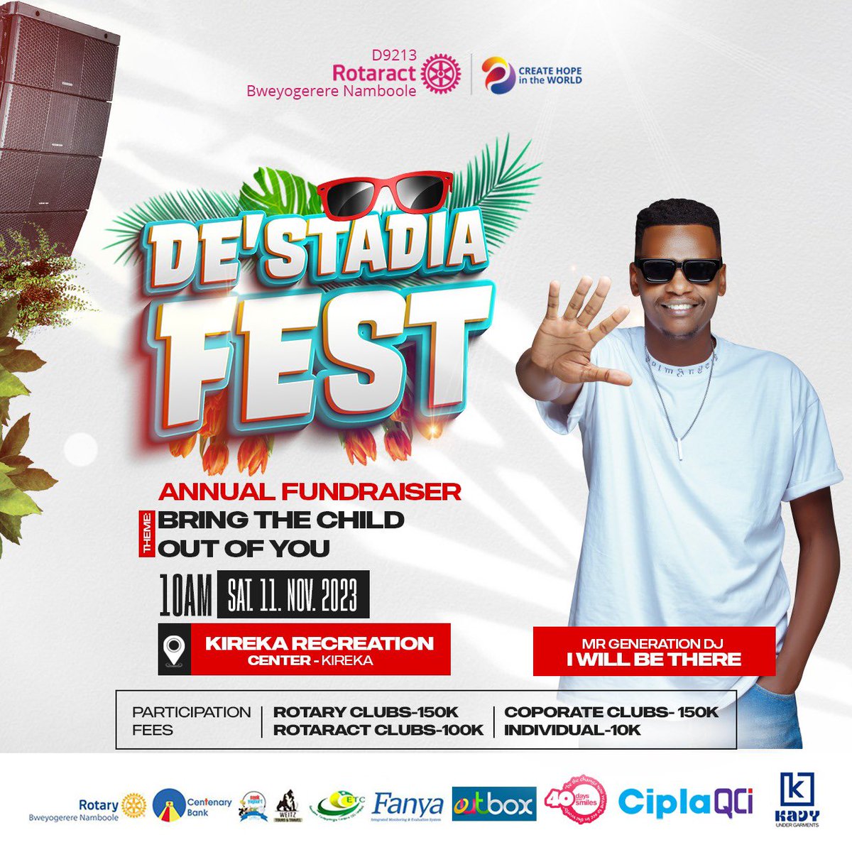 This weekend we are closing it with the baddest fest in town @Destadia @marthashawty @SimonOkwi1 ✍🏾✍🏾😎😎😎