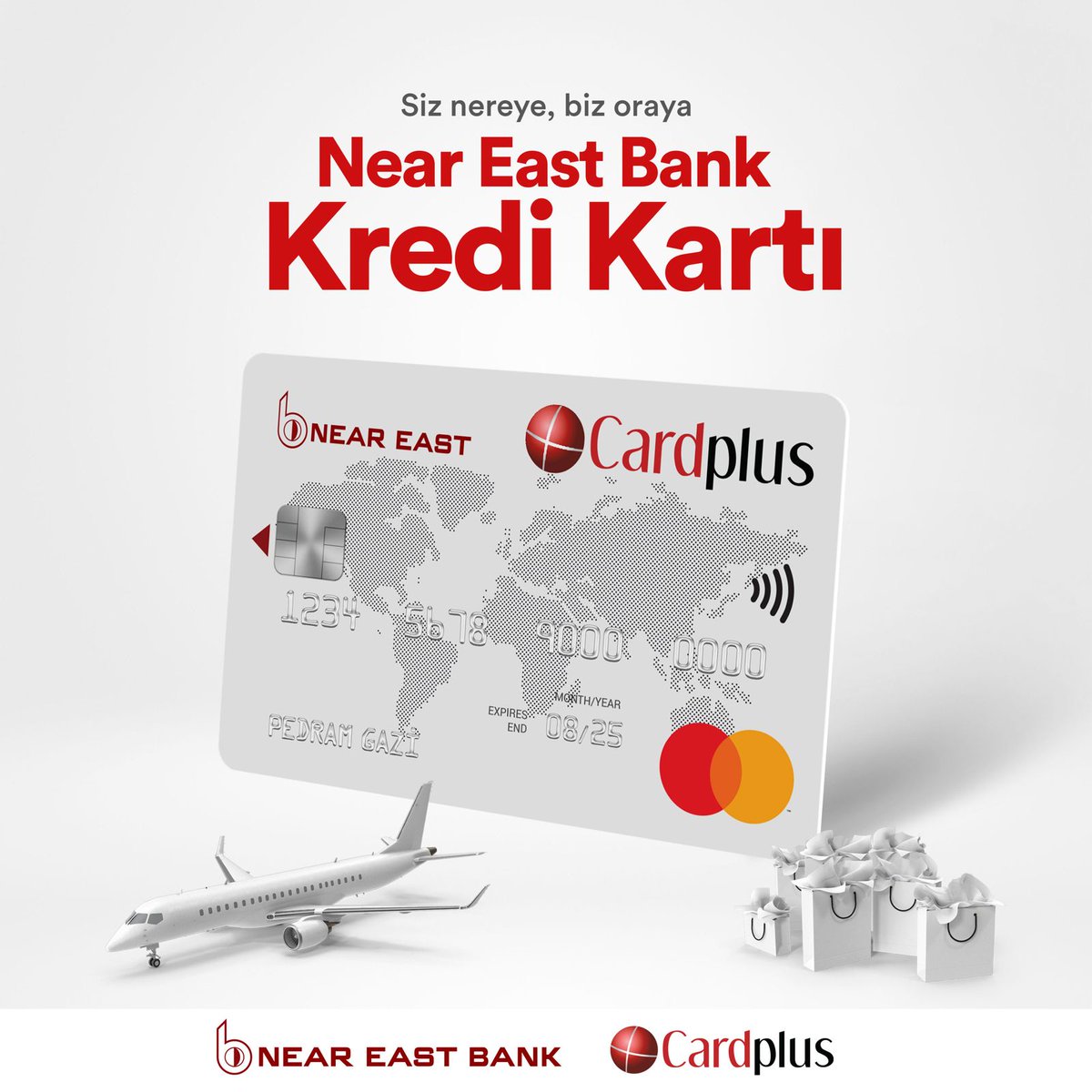 NearEastBank_'s tweet photo. Siz Nereye, Biz Oraya 📷
İhtiyaçlarınızı karşılayabileceğiniz, sizin için ayrıcalık ve avantaj içeren Near East Bank CardPlus Kredi Kartı’na tüm Near East Bank şubelerinden, İnternet Bankacılığı’ndan, 444 0 632 Call Center aracılığı  hemen başvurun ayrıcalıklardan faydalanın! https://t.co/IOy175qQAk