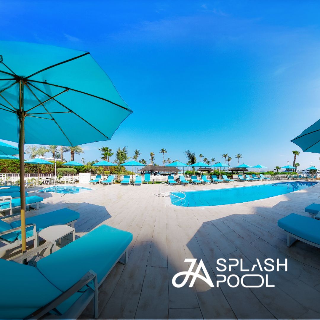 JAresorts's tweet photo. Discover 3 new things you can do at the JA The Resort right now! 👇

🍽️ Experience Bibe Rooftops new Blue Zone dining concept.
🤽‍♂️ Jump into the new JA Splash Pool
🏖️ Wind down at Sandbar with food and drinks. 

#jaresorts #jatheresort #pool #beach #dining #visitdubai #myjamoment https://t.co/agN5xlt7cm