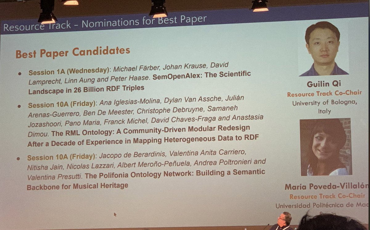 KGC Workshop (Inactive account) (@kgc_workshop) on Twitter photo "The RML Ontology: A Community-Driven Modular Redesign After a Decade of Experience in Mapping Heterogeneous Data to RDF", paper accepted at <a href="/iswc_conf/">International Semantic Web Conference</a> is also proposed for the best paper award at the resources track! #iswc2023 🥳🥳🥳
Paper available ➡️➡️link.springer.com/chapter/10.100… "The RML Ontology: A Community-Driven Modular Redesign After a Decade of Experience in Mapping Heterogeneous Data to RDF", paper accepted at <a href="/iswc_conf/">International Semantic Web Conference</a> is also proposed for the best paper award at the resources track! #iswc2023 🥳🥳🥳
Paper available ➡️➡️link.springer.com/chapter/10.100…