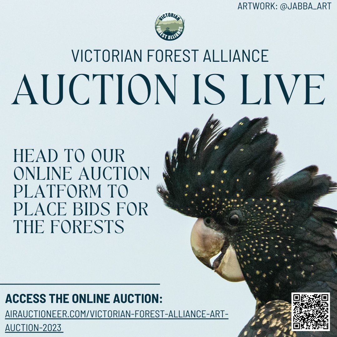 alliance_forest's tweet photo. 🌿 ART FOR FORESTS IS LIVE 🌿

👉 Check out the online auction:
https://t.co/jZbQrQb4iT

You can create an account to place bids on works over the next 9 days to support the Victorian Forest Alliance as we move into a new era of forest campaigning. https://t.co/HW2Ook5fVx