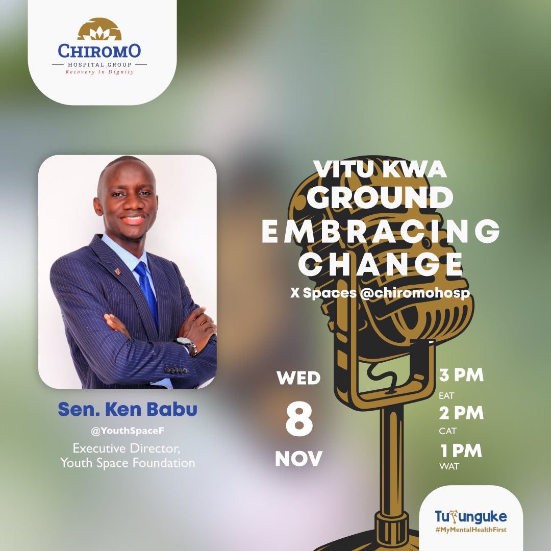 front_fef's tweet image. Join us today as we delve more into how we can deal with change, factors influencing change, positive and Negative impacts of change in individual's life.

We are fully in with @thiskenbabu @ChiromoHospGrp 
#VituKwaGround #Tufunguke #EmbracingChange.
#WeInspire4Transformation