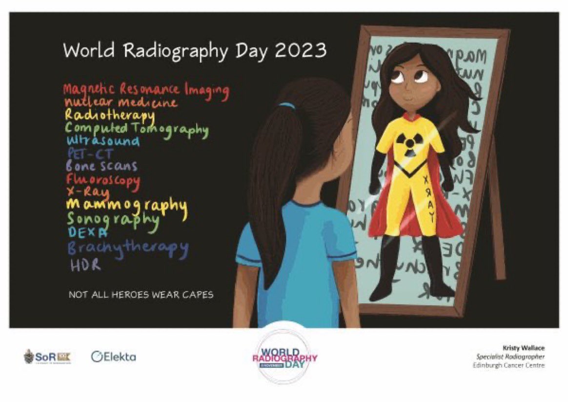 ☢️Today we celebrate #WorldRadiographyDay &amp; the work of our #Radiography colleagues in all specialties
 
☢️The date marks the anniversary of the discovery of x-rays by Wilhelm Röntgen in 1895
 
Find our more here 👉 sor.org/About/About-Ra…

 #WRD #AHPsDeliver
<a href="/SCoRMembers/">SCoR Members</a> <a href="/WeAHPs/">WeAHPs 💙</a>