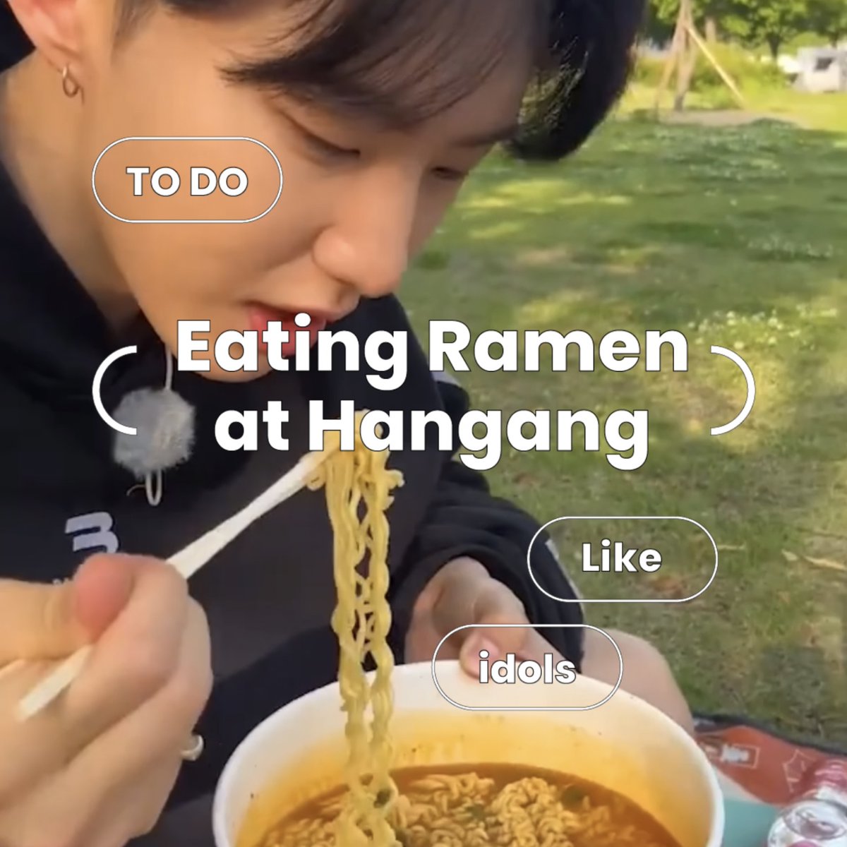 Hey everyone!
We'll show you how to eat ramen by the Han River like an idol!😎 Super fun!
If you ever visit Korea, make sure to stop by Han River Park and give it a try. It's an amazing experience!💗👀

🔗instagram.com/reel/CzYEXdUyH…
