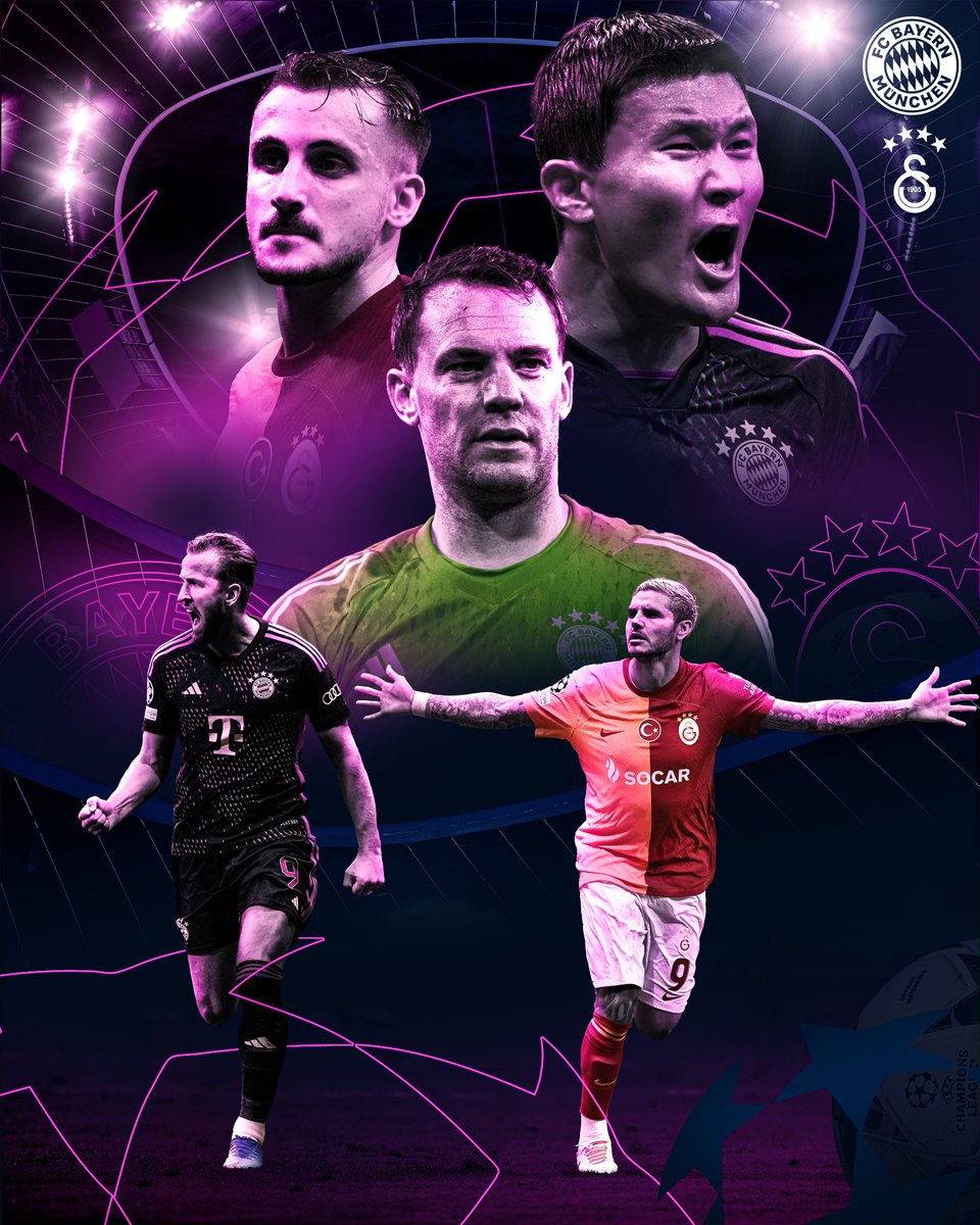 ✨ 𝐶ℎ𝑎𝑚𝑝𝑖𝑜𝑛𝑠𝑙𝑒𝑎𝑔𝑢𝑒-𝑀𝑎𝑡𝑐ℎ𝑑𝑎𝑦 ✨

#packmas 🆚 Galatasaray! 👊

#UCL #FCBayern