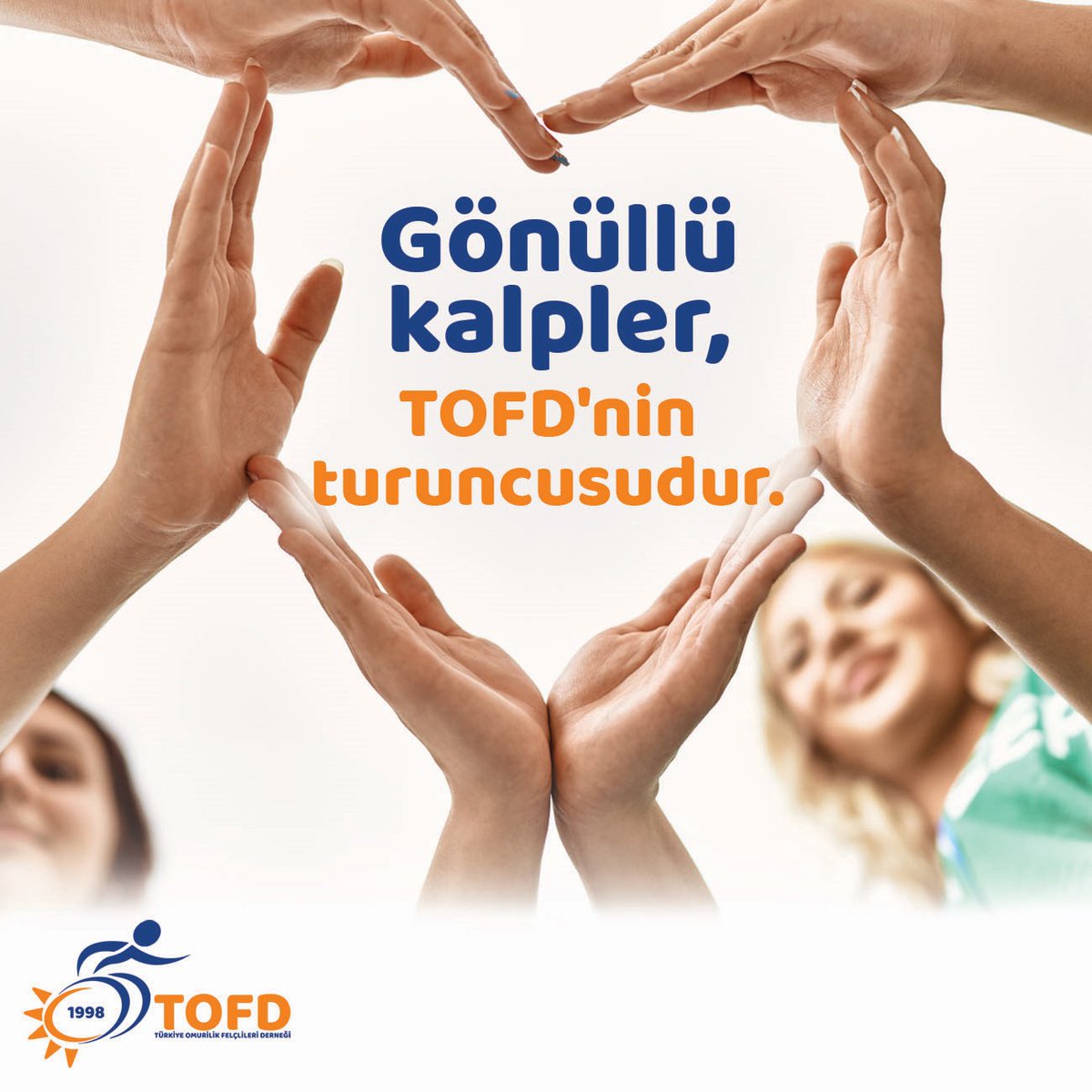 tofdgenelmerkez's tweet photo. Gönüllü kalpler, TOFD'nin turuncusudur.
Gönüllü formu için; https://t.co/EOQb9SjHWU
İletişim; 0536 777 01 91
#TOFD #TuruncuKalbeSahipOl #TürkiyeOmurilikFelçlileriDerneği #HayataTuruncuBak #TOFDGönüllüsü #gönüllü #gönüllülük #TOFDiçinGönüllüOl #TuruncuKalp #TuruncuKalpler https://t.co/NxcsJbXI4H