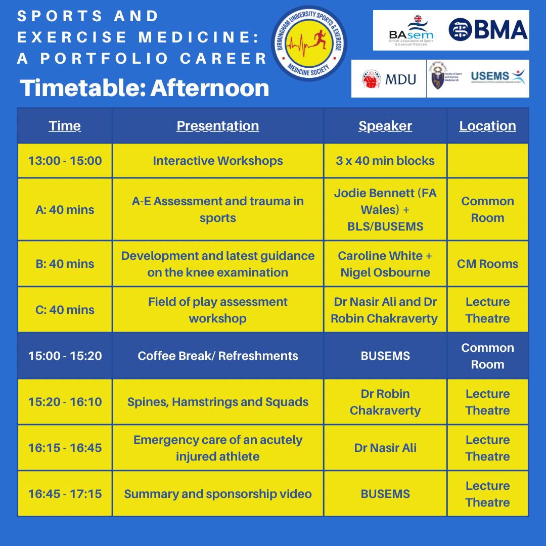 Timetable release!!! Stay tuned for more speaker announcements and updates for the conference. 

We are looking forward to seeing you all on the 18th- please dm us about block bookings. Breakfast and lunch to be provided on the day, as well as coffee and refreshments! 😊❤️