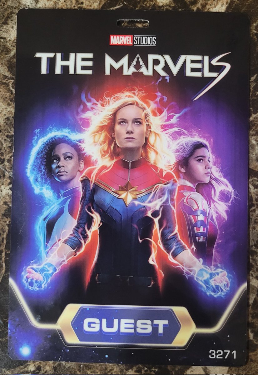 rlamela's tweet photo. I got to go to #TheMarvels    premiere tonight here in Vegas! Thank you @MarvelStudios for the invite. Had a great time, and enjoyed a great movie! https://t.co/4M2PFVurUl