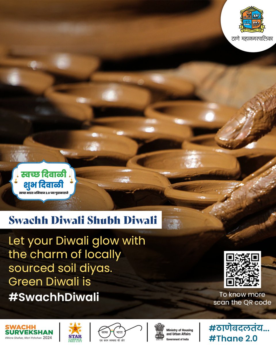 TMCaTweetAway's tweet photo. Thanekers , Join us to promote 'Vocal for Local' and Make a Difference in Your Celebrations! Embrace the change, creating smiles on faces who create eco-friendly products.
.
.
#SwachhDiwali #ThaneBadaltay #Thane2.0 #CleanCity #VocaForLocal https://t.co/xhFFrAJMet