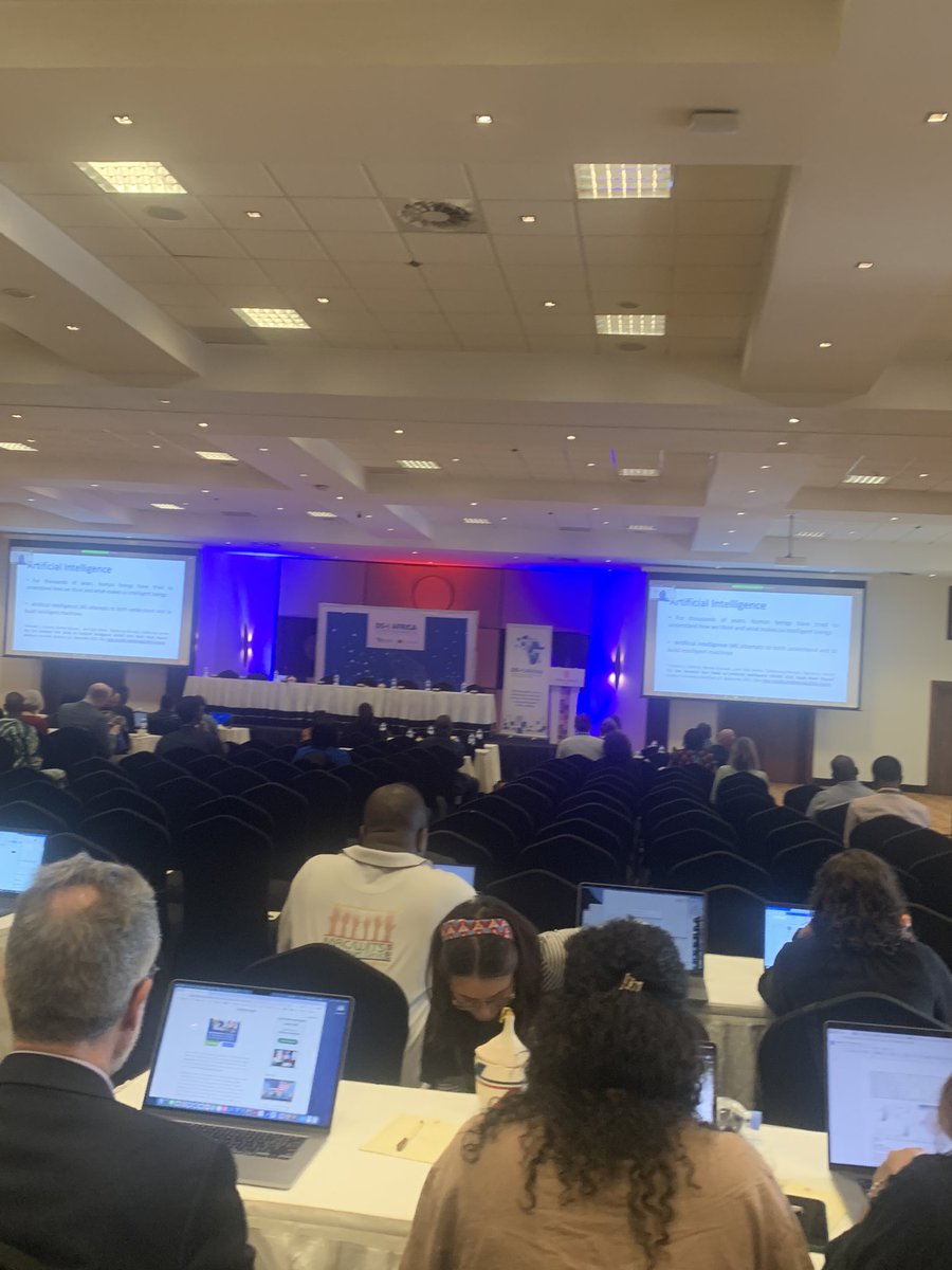 Here we go! Artificial Intelligence day in the DS-I Africa meeting. 🥳 @DSI_Africa @INFORMAfricaHub