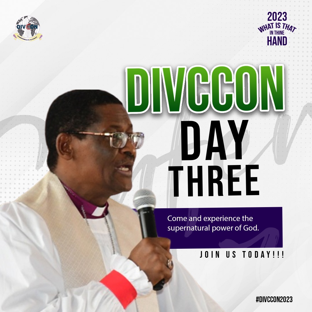 HAPPENING LIVE NOW!!!  

DIVINE COMMONWEALTH CONFERENCE (DIVCCON) 

2023 DAY THREE MORNING DEVOTION AND BIBLE STUDY  YOUTUBE CHANNEL  youtu.be/5HSkiDh0mP8htt…… 
FACEBOOK CHANNEL  web.facebook.com/ACNNTV/videos/…… 

#Divccon #Churchofnigeria #Divccon2023 #anglican #conference