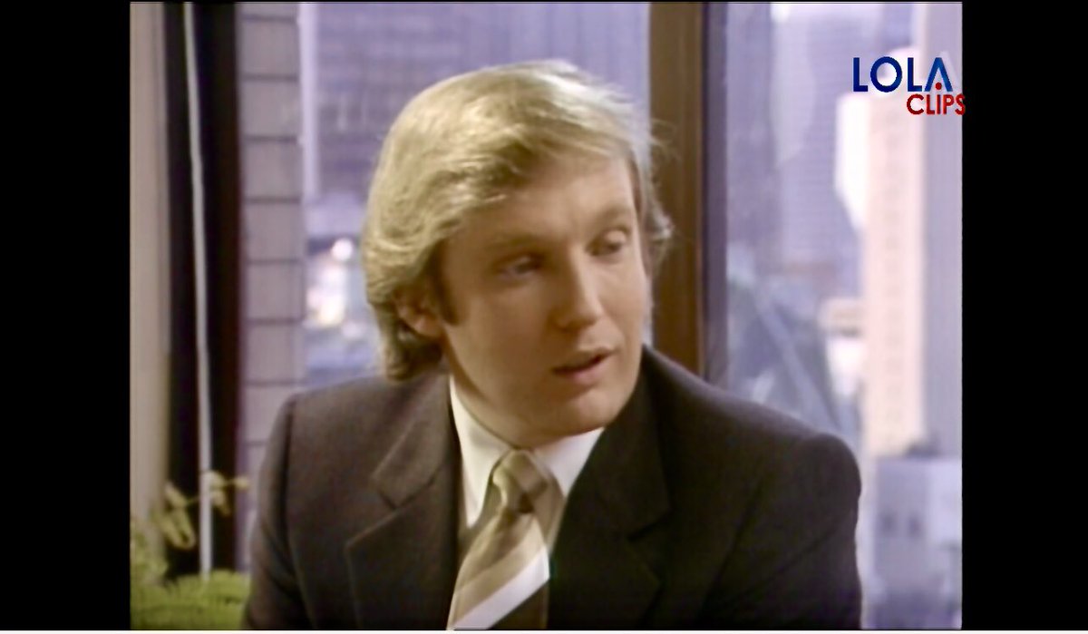 If you truly want to know Donald Trump, this 1980 Rona Barrett interview gives you sweet glimpses into the depth of his soul in a very gentle way… lolaclips.com/footage-archiv…