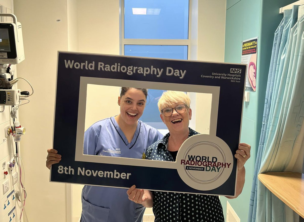 Wishing a Happy World Radiography day to all @RadiologyUhcw staff and radiographer colleagues across @nhsuhcw ☢️🩻#WorldRadiographyDay #HealthcareHeroes