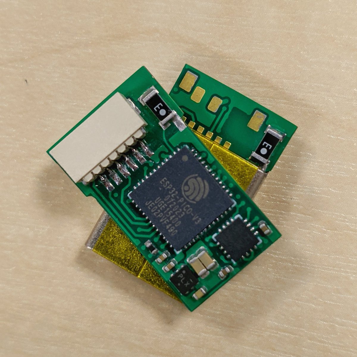 PCB from <a href="/JLCPCB/">JLCPCB</a> 6 layer 0.8 mm thick. #ESP32 pico v3