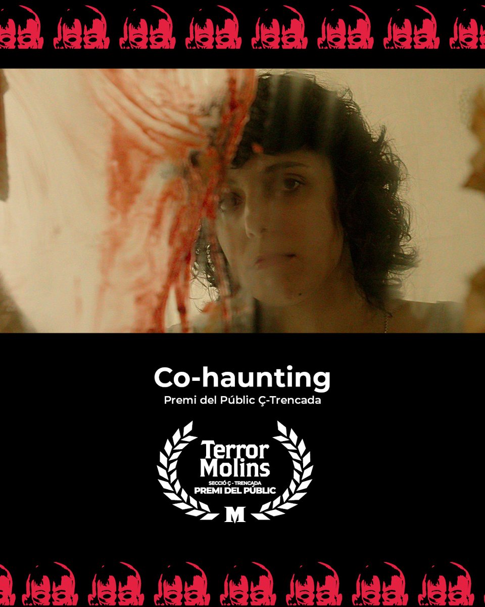🏆Premi del Públic Secció Ç-Trencada

"Co-haunting"  

#TerrorMolins23 <a href="/TACCatalunya/">TAC</a>