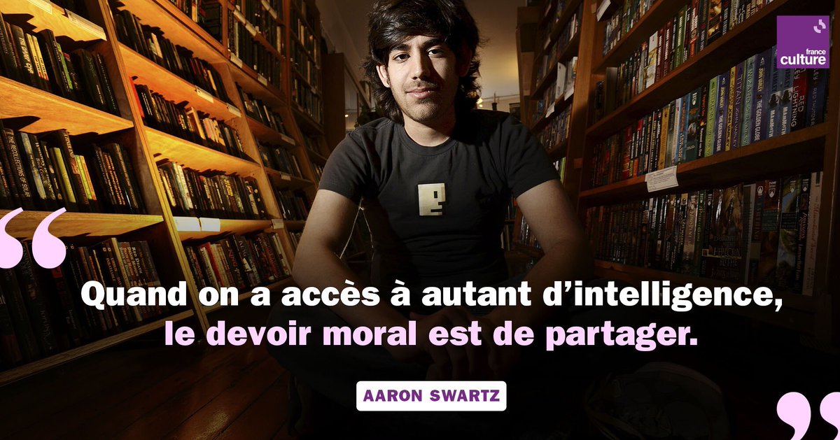 Aaron Swartz, hacktiviste des savoirs, aurait eu 37 ans. Si autant de revues, d'articles scientifiques, sont consultables gratuitement sur Internet, c'est en partie grâce à lui. 
➡️ l.franceculture.fr/yju