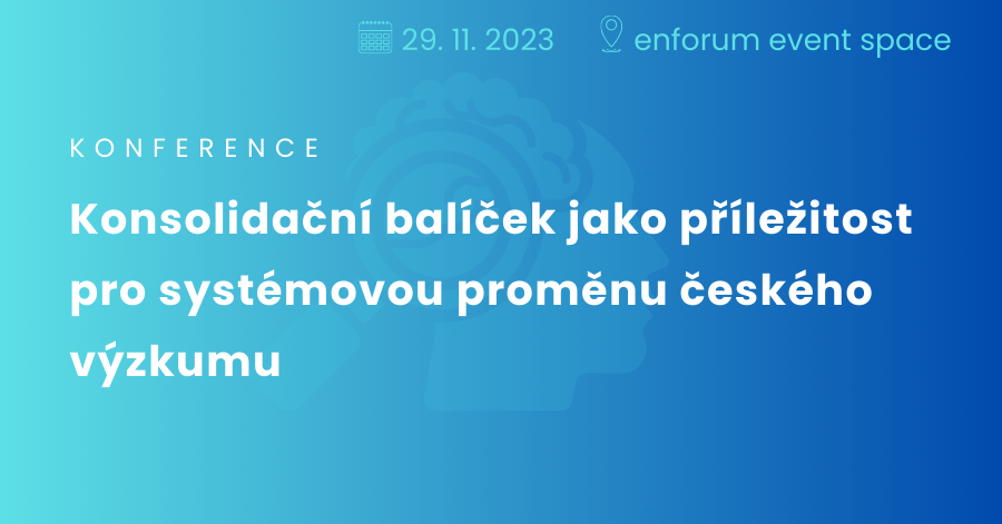 enovationsro's tweet photo. Konsolidační balíček jako příležitost pro systémovou proměnu českého výzkumu, diskutujte o aktuálních trendech a výzvách výzkumu a vývoje u nás s předními experty. ⚙️

➡️ Registrace: https://t.co/HTUjCS8YBo https://t.co/GFRSuHYdGU