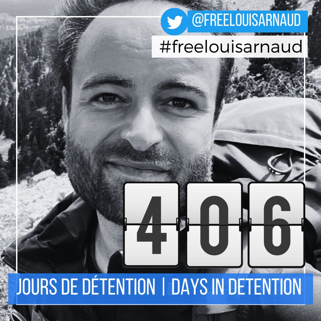 🕊️Liberté pour Louis ! Un cri, un slogan pour ne pas oublier et être la voix de Louis toujours injustement détenu en Iran depuis 406 jours! Aidez nous à obtenir sa libération ! ✍️ Signez et partagez sa pétition bit.ly/3DkISOK #FreeLouisArnaud ⁦<a href="/EmmanuelMacron/">Emmanuel Macron</a>⁩