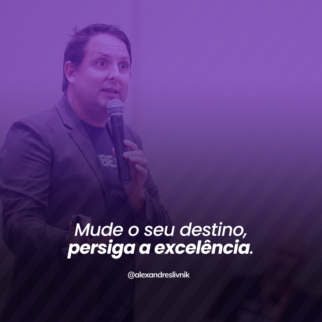 Empresas bem-sucedidas buscam constantemente a excelência em seus produtos e serviços. 
Isso exige um compromisso com a qualidade, aperfeiçoamento constante e a capacidade de se adaptar às mudanças no mercado. 
Mas, na realidade, tudo isso começa dentro de nós mesmos. Por isso,