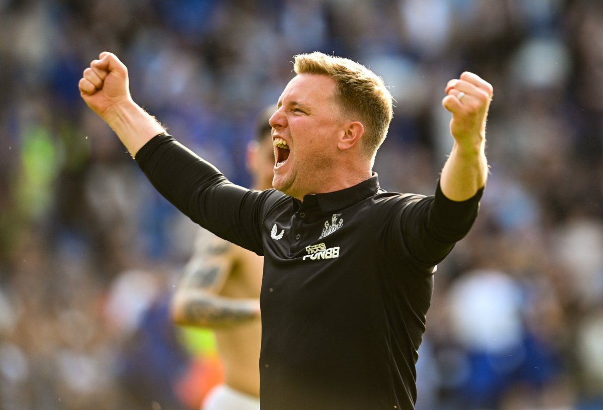 NUFC's tweet photo. We've come a long way in two years. 🫶

The boss. 👊 https://t.co/JxpfywaYF3