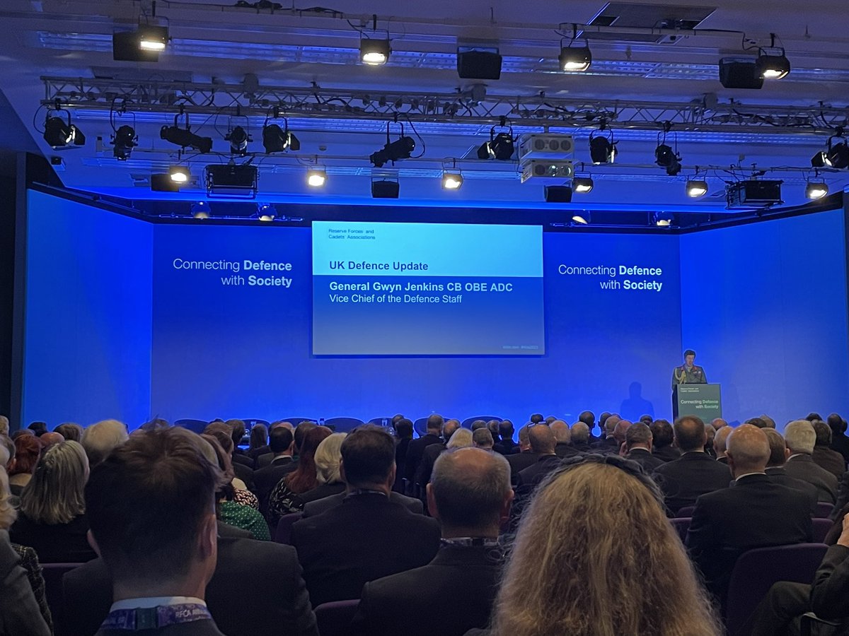 Delighted to be alongside one of my HQVCC colleagues as we represent @VCCcadets at the Reserve Forces’ & Cadets’ Associations annual Conference at the @QEIICentre in London today. A packed programme of interesting speakers and effective networking is well underway.