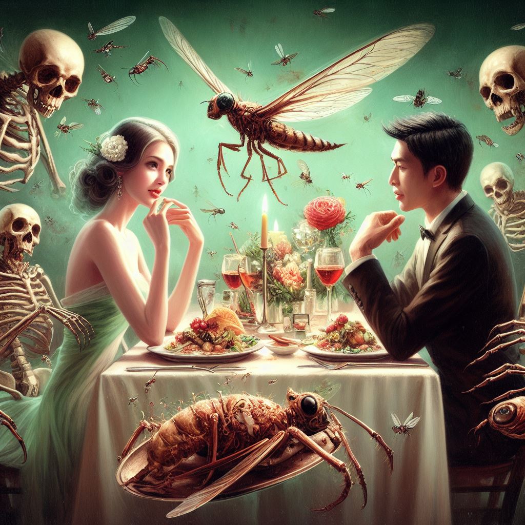 theunderlid's tweet photo. DIRTY DINNER • Set 1 
#dallE3 #dalle3art #aiarts #gothic #epic #dark #horror #aimonster #aigirls #horrorart #spooky #halloween2023 #aihalloween #bingai #spooky #lifetime #skull #humanityisover #humanity #filthy #thinkaboutit #conceptualart #conceptual #cradleoffilth https://t.co/qtkRMkN2J4