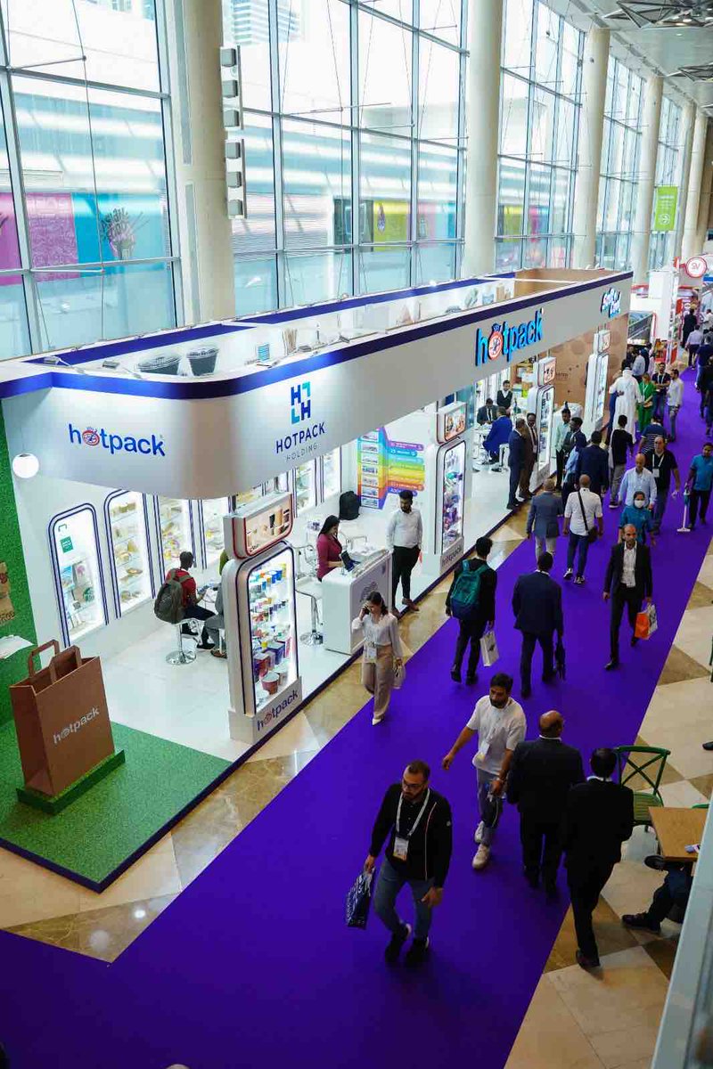 hotpackglobal's tweet photo. A quick glimpse into Day 1 at @Gulfood_M . 2 more days left to dive deep into the world of packaging #innovation!

Meet our team to discover how innovative #packaging can elevate your business to new heights.

#gulfoodmanufacturing https://t.co/VZEOyw0oqL