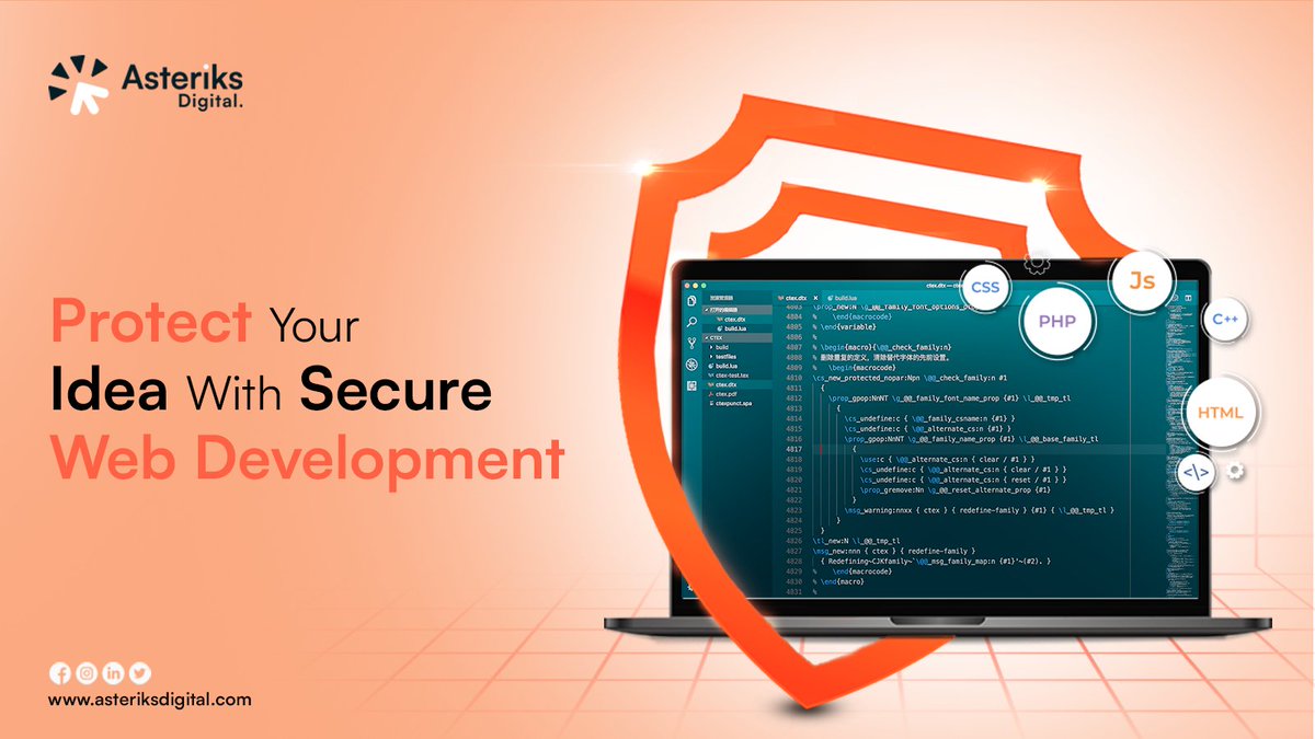AsteriksDigital's tweet image. Your online vision deserves strong digital protection. Let us build your dream website securely. 🔒
Visit our website:
asteriksdigital.com
#webdevelopment #securewebdevelopment