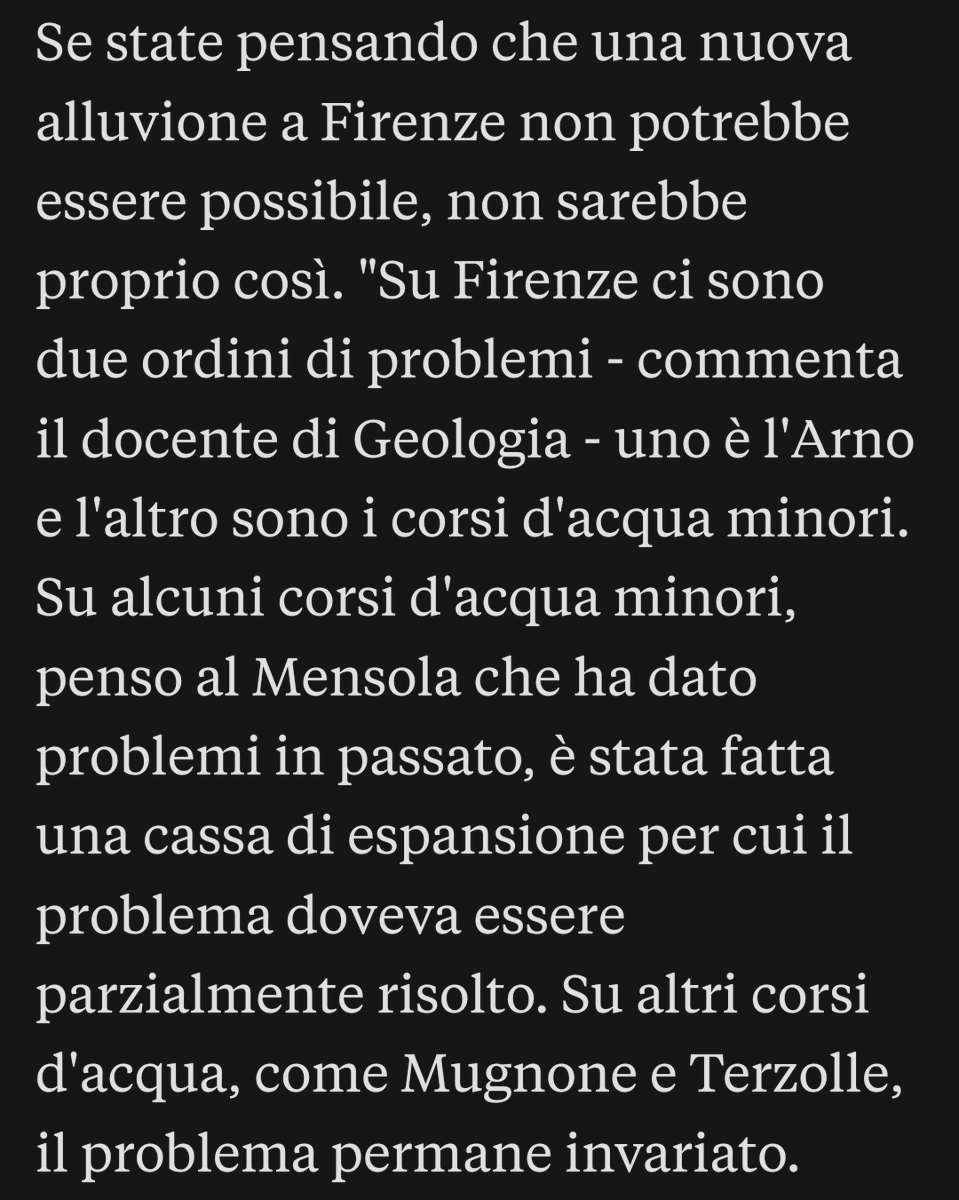 FI_Possibile's tweet photo. Stop al #consumo di #suolo e rinaturalizzazione ripristinando aree di pertinenza fluviale, rendere più economico #edificare in zone già edificate: non ha senso costi meno #costruire su un territorio vergine. Più #informazione alla cittadinanza e misure di #prevenzione strutturali https://t.co/Qg2CONC3iP